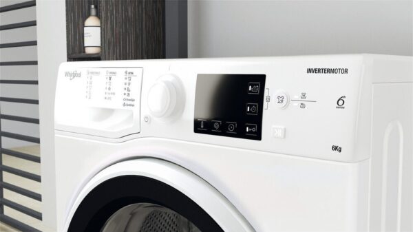 Whirlpool WRBSB 6249 SEU Πλυντήριο Ρούχων 6kg 1200 Στροφών