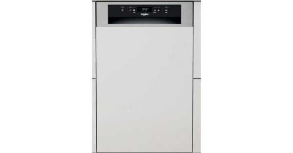Whirlpool WSBC 3M27 X Εντοιχιζόμενο Πλυντήριο Πιάτων 44.8cm για 10 Σερβίτσια Λευκό