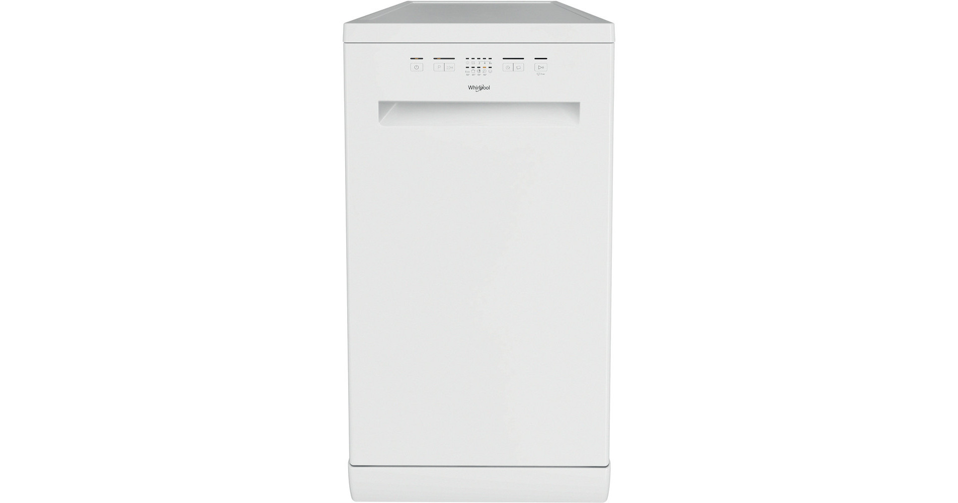 Whirlpool WSFE 2B19 Ελεύθερο Πλυντήριο Πιάτων 45cm για 10 Σερβίτσια Λευκό