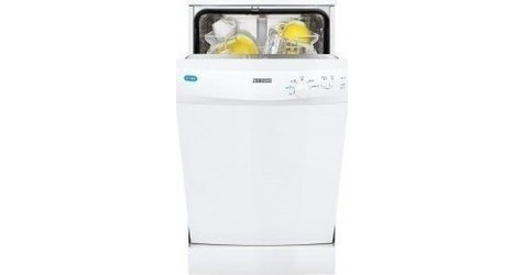 Zanussi ZDS12001WA Ελεύθερο Πλυντήριο Πιάτων 45cm για 9 Σερβίτσια Λευκό