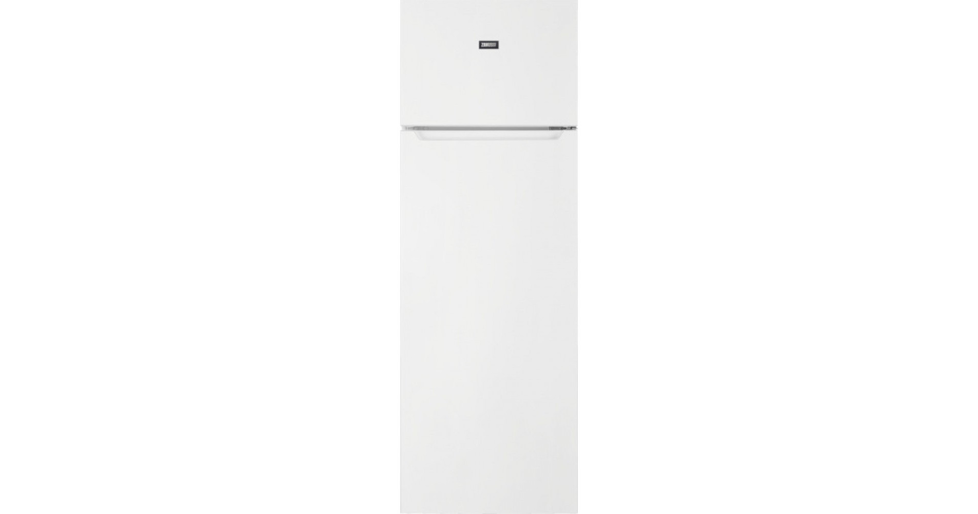 Zanussi ZTAN28FW0 Δίπορτο Ψυγείο 244lt No Frost Υ161.1xΠ55xΒ54.7cm Λευκό