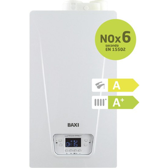 Baxi Luna Compact 24 Επιτοίχιος Λέβητας Αερίου Συμπύκνωσης 20636kcal/h
