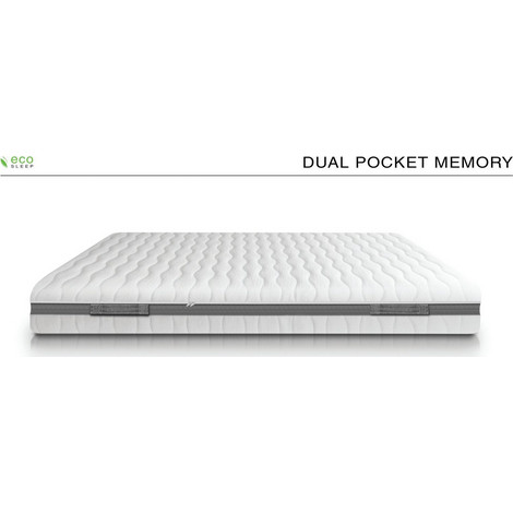 Ecosleep Dual Pocket Memory Ημίδιπλο 110cm