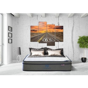 Ecosleep Tulsa Wolf Ύψους 32cm Διπλό 140cm