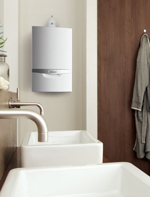 Vaillant Ecotec VU Plus 1206 5-5 Επιτοίχιος Λέβητας Αερίου Συμπύκνωσης με Καυστήρα 96302kcal/h