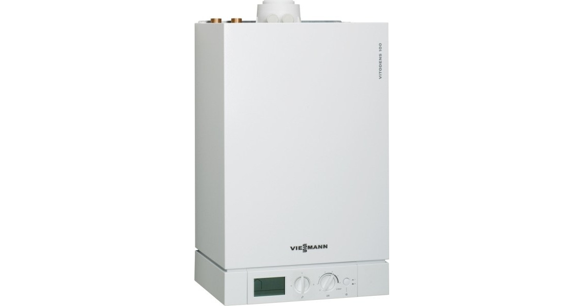 Viessmann Vitodens 100-W 35kW ZNX Επιτοίχιος Λέβητας Αερίου Συμπύκνωσης με Καυστήρα 30094kcal/h